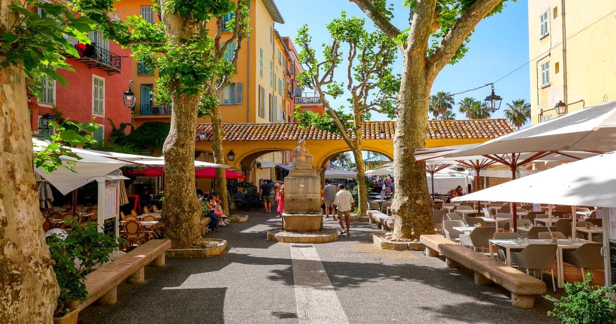 Menton, Centre Historique, Vue Mer Exterior foto